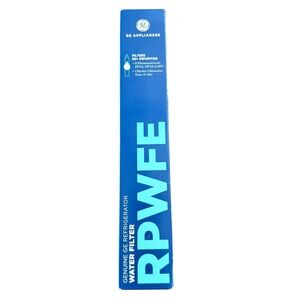 GE RPWFE Refrigerator Water Filter Genuine Blue White French Door‎ Replacement